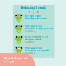 Load image into Gallery viewer, Digital Download: 4-7-8 Relaxing Breath