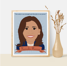 Load image into Gallery viewer, Sheroes Collection: Kamala Harris 8x10 Art Print