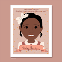 Load image into Gallery viewer, Sheroes Collection: Ruby Bridges 8x10 Art Print