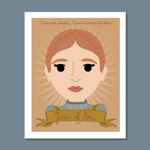 Load image into Gallery viewer, Sheroes Collection: Joan of Arc 8x10 Art Print