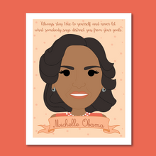 Load image into Gallery viewer, Sheroes Collection: Michelle Obama 8x10 Art Print