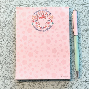 Empowered Women Empower the World Small Notepad