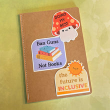 Load image into Gallery viewer, Ban Guns Not Books Sticker
