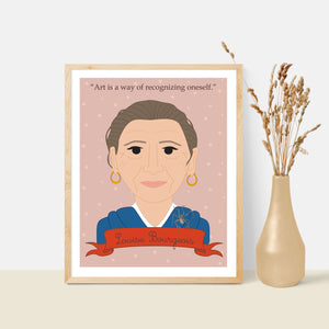 Sheroes Collection: Louise Bourgeois 8x10 Art Print