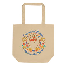 Load image into Gallery viewer, Empowered Women Empower the World Eco Tote Bag