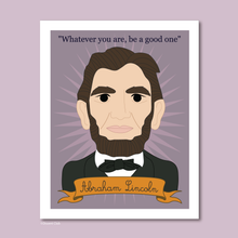 Load image into Gallery viewer, Heroes Collection: Abraham Lincoln 8x10 Art Print