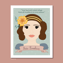 Load image into Gallery viewer, Sheroes Collection: Ada Lovelace 8x10 Art Print