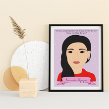 Load image into Gallery viewer, Sheroes Collection: Amanda Nguyen 8x10 Art Print