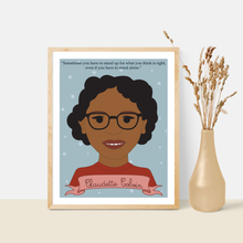 Load image into Gallery viewer, Sheroes Collection: Claudette Colvin 8x10 Art Print