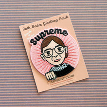 Load image into Gallery viewer, Supreme RBG Ruth Bader Ginsburg Embroidered Patch