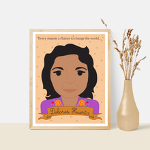 Load image into Gallery viewer, Sheroes Collection: Dolores Huerta 8x10 Art Print
