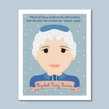Load image into Gallery viewer, Sheroes Collection: Elizabeth Cady Stanton 8x10 Art Print