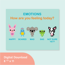 Load image into Gallery viewer, Digital Download: Feelings Today