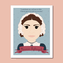 Load image into Gallery viewer, Sheroes Collection: Florence Nightingale 8x10 Art Print