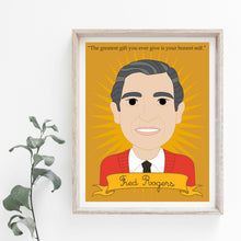 Load image into Gallery viewer, Heroes Collection: Fred Rogers 8x10 Art Print