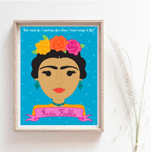 Load image into Gallery viewer, Sheroes Collection: Frida Kahlo 8x10 Art Print