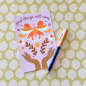 Good Things Will Come 4 pc. Postcard Pack