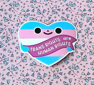 Trans Rights are Human Rights Vinyl Sticker