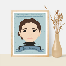 Load image into Gallery viewer, Sheroes Collection: Jane Addams 8x10 Art Print