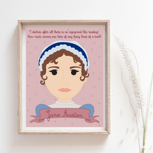 Load image into Gallery viewer, Sheroes Collection: Jane Austen 8x10 Art Print