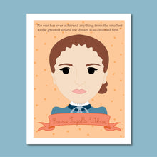 Load image into Gallery viewer, Sheroes Collection: Laura Ingalls Wilder 8x10 Art Print