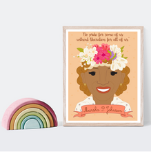 Load image into Gallery viewer, Sheroes Collection: Marsha P. Johnson 8x10 Art Print