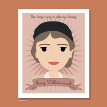 Load image into Gallery viewer, Sheroes Collection: Mary Wollstonecraft 8x10 Art Print