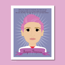 Load image into Gallery viewer, Sheroes Collection: Megan Rapinoe 8x10 Art Print