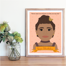Load image into Gallery viewer, Sheroes Collection: Queen Liliuokalani 8x10 Art Print