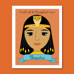 Sheroes Collection: Cleopatra 8x10 Art Print