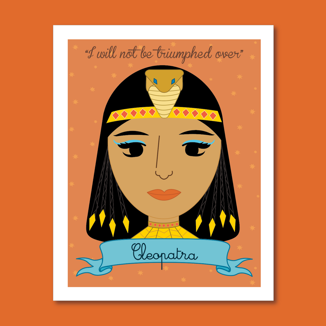 Sheroes Collection: Cleopatra 8x10 Art Print