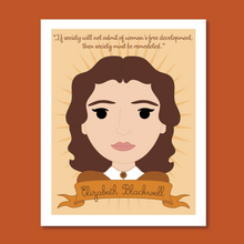 Load image into Gallery viewer, Sheroes Collection: Elizabeth Blackwell 8x10 Art Print