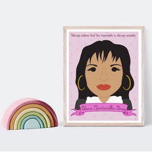 Load image into Gallery viewer, Sheroes Collection: Selena Quintanilla-Pérez 8x10 Art Print