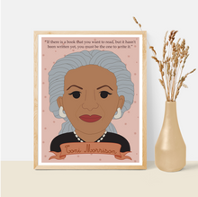 Load image into Gallery viewer, Sheroes Collection: Toni Morrison 8x10 Art Print