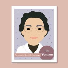 Load image into Gallery viewer, Sheroes Collection: Tu Youyou 8x10 Art Print