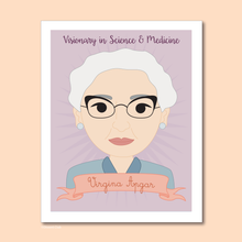 Load image into Gallery viewer, Sheroes Collection: Virginia Apgar 8x10 Art Print