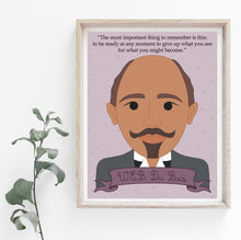 Load image into Gallery viewer, Heroes Print: W.E.B. Du Bois 8x10 Art Print