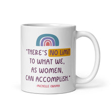 Load image into Gallery viewer, Michelle Obama Feminist Quote Mug